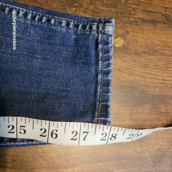 Madewell Jeans 27 Skinny 10" High Rise Medium Dark Wash Tummy Control Stretch - Picture 10 of 12